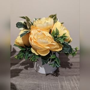 Yellow Peony Arrangement